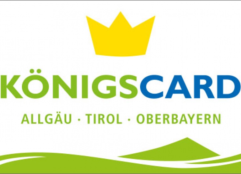  Zahlreiche Vergünstigungen im Allgäu-Urlaub erhalten Sie mit der
KönigsCard